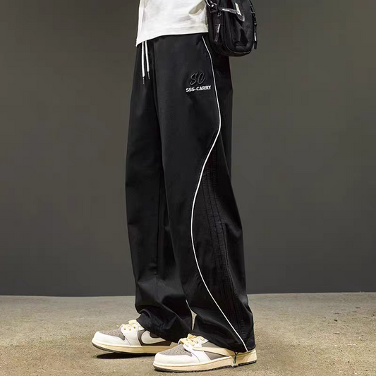 ArcFlow Curve-Piping Baggy Utility Pants