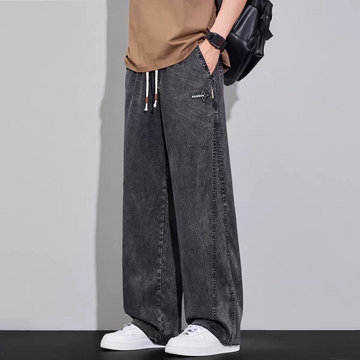 TrackStitch Washed Trouser Denim Pants