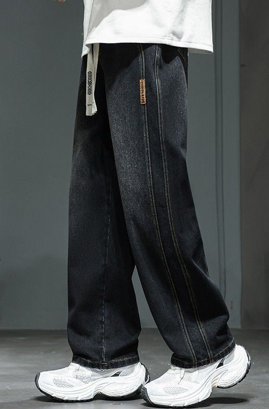 NoirFade Oversized Street Denim