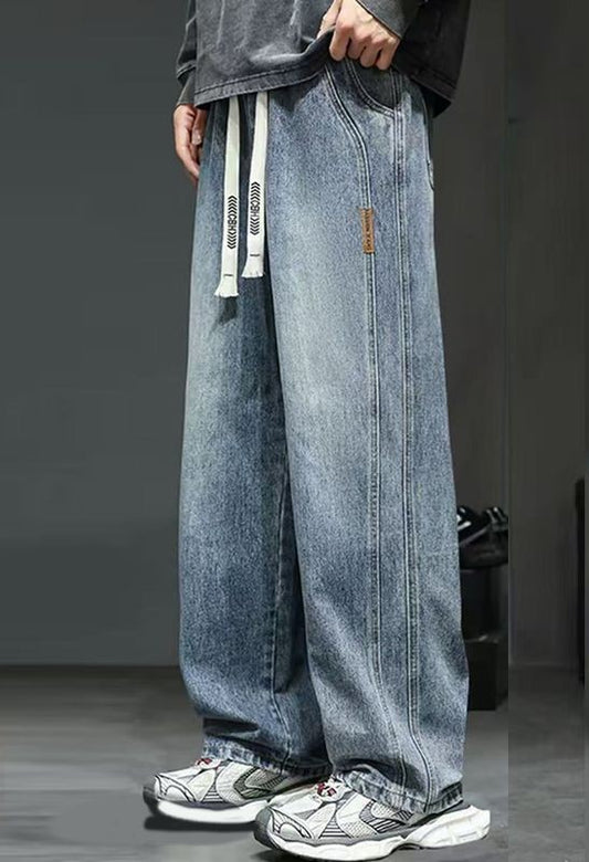 DriftFade Ultra-Baggy Street Denim